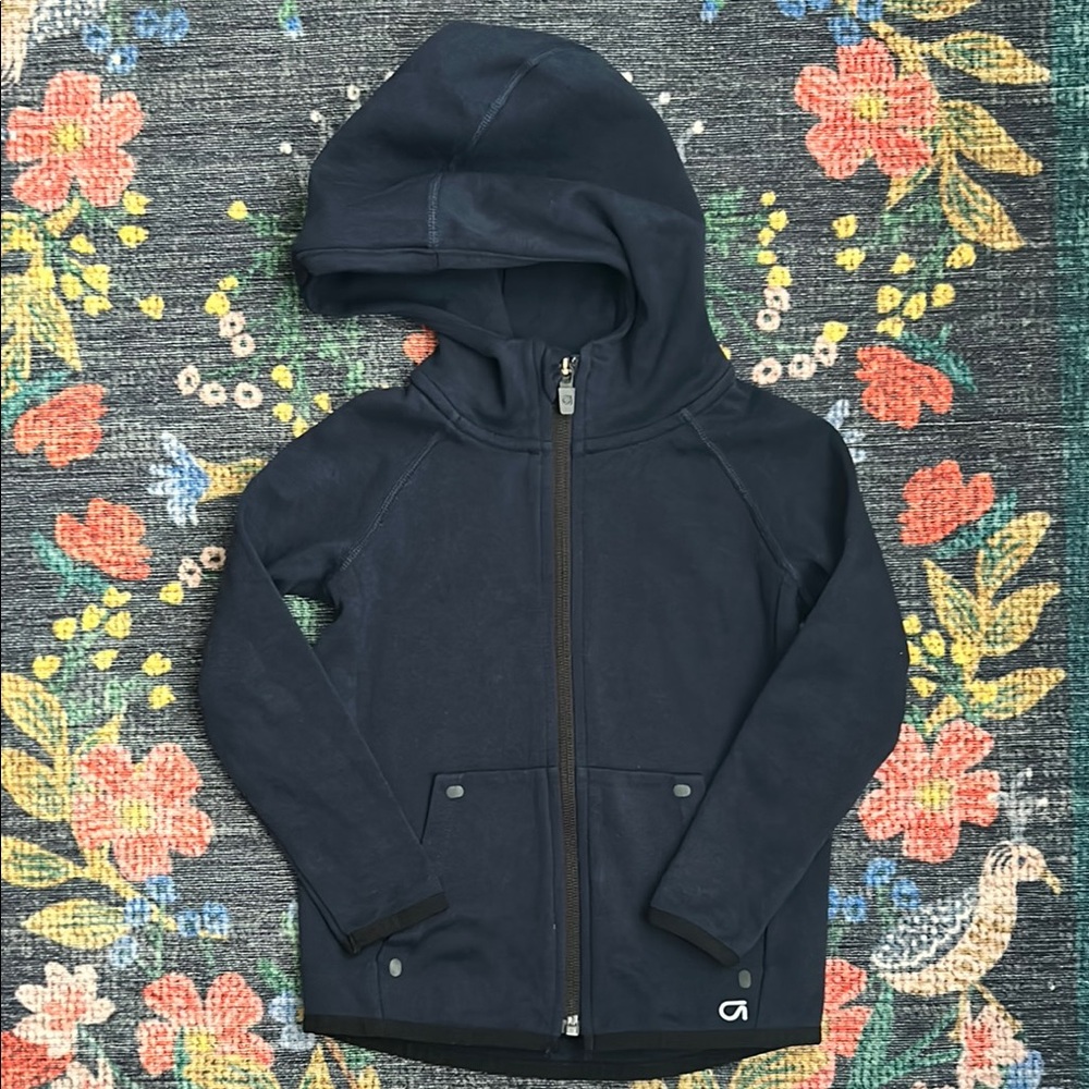 Gap Fit Navy Blue Toddler Tech Hoodie Sweatshirt, Size 2T